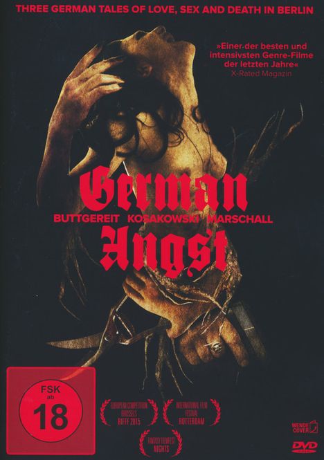 German Angst, DVD