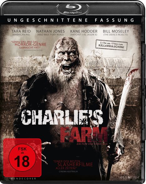 Charlie's Farm (Blu-ray), Blu-ray Disc
