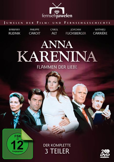 Anna Karenina (1995), 2 DVDs