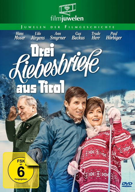 Drei Liebesbriefe aus Tirol, DVD