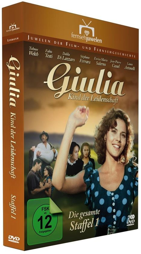 Giulia Staffel 1 - Kind der Leidenschaft, 2 DVDs
