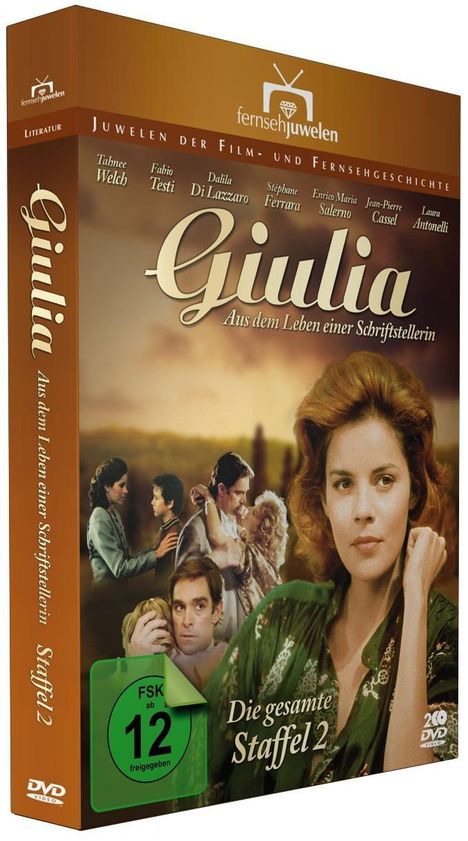 Giulia Staffel 2 - Aus dem Leben einer Schriftstellerin, 2 DVDs