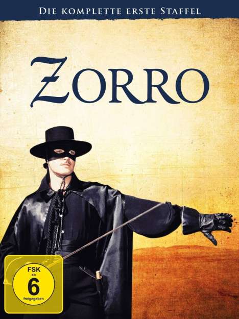 Zorro Season 1, 7 DVDs