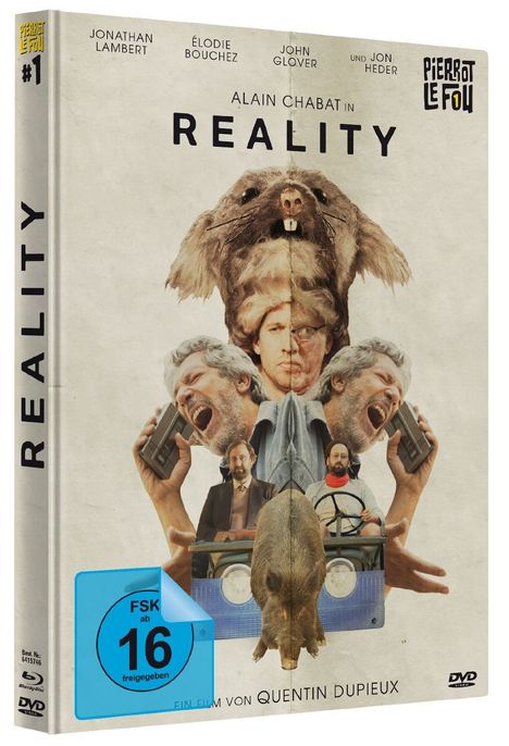 Reality (Blu-ray &amp; DVD im Mediabook), 1 Blu-ray Disc und 1 DVD
