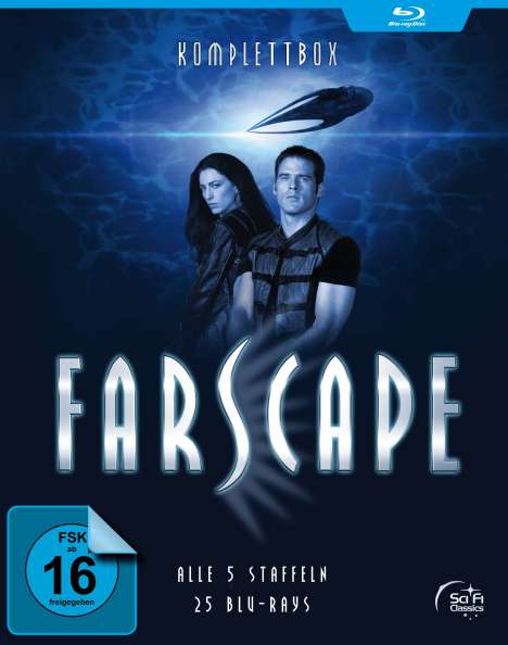 Farscape (Komplette Serie) (Blu-ray), 25 Blu-ray Discs