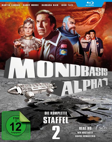 Mondbasis Alpha 1 Staffel 2 (Blu-ray), 6 Blu-ray Discs