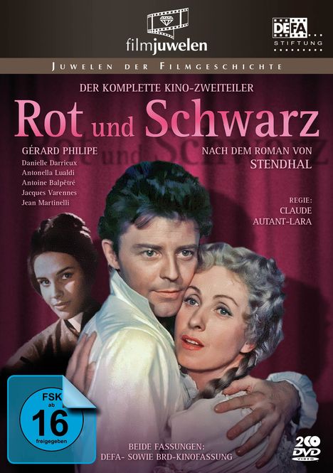 Rot und Schwarz, 3 DVDs