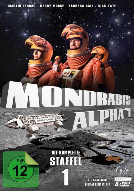 Mondbasis Alpha 1 Staffel 1, 8 DVDs