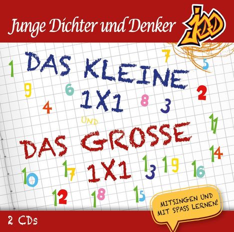 Das kleine 1x1 und Das große 1x1, 2 CDs