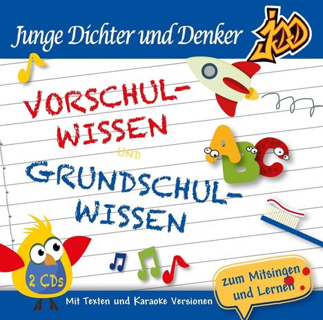 Vorschulwissen und Grundschulwissen (Erstes Lernen Folge 1 und Folge 2), 2 CDs