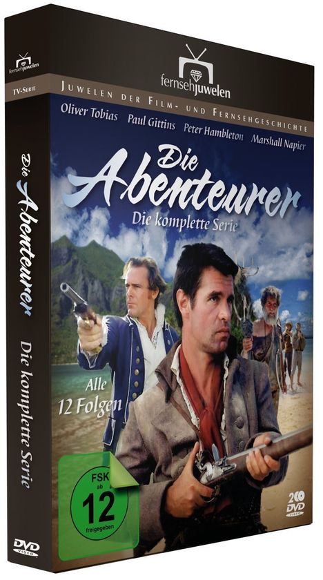 Die Abenteuerer (Komplette Serie), 2 DVDs