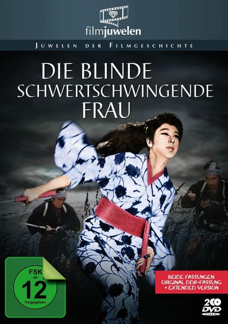 Die blinde schwertschwingende Frau, 2 DVDs