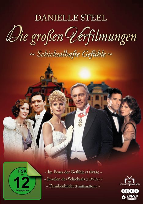 Danielle Steel - Die großen Verfilmungen: Schicksalhafte Gefühle, 6 DVDs