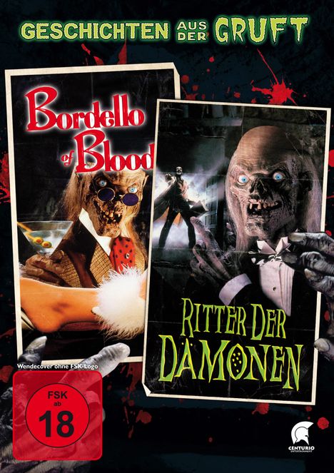 Geschichten aus der Gruft: Ritter der Dämonen / Bordello of Blood, 2 DVDs