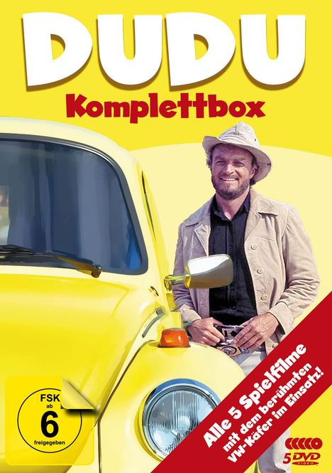 Dudu (Komplettbox), 5 DVDs