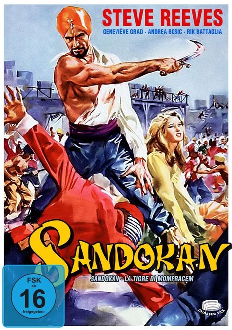 Sandokan, DVD