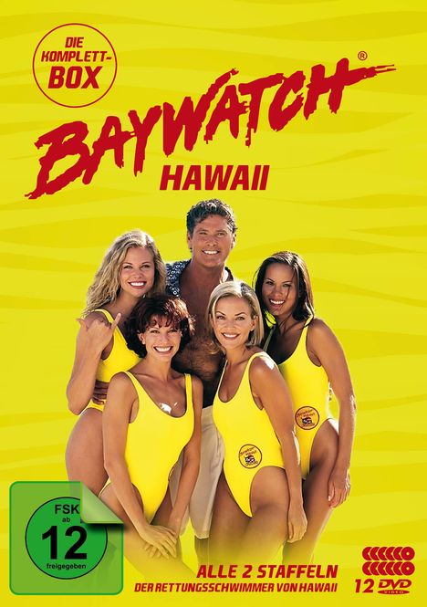 Baywatch Hawaii (Komplettbox Staffel 1 &amp; 2), 12 DVDs