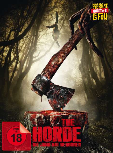 The Horde (Blu-ray &amp; DVD im Mediabook), 1 Blu-ray Disc und 1 DVD