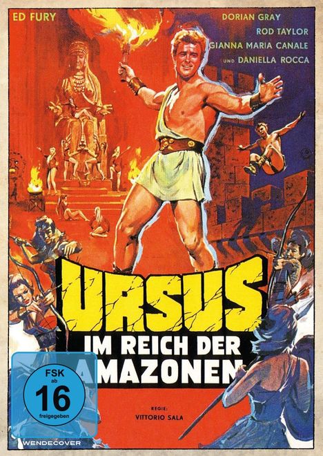 Ursus - Im Reich der Amazonen, DVD
