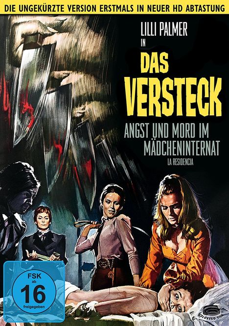 Das Versteck - Angst und Mord im Mädcheninternat, DVD