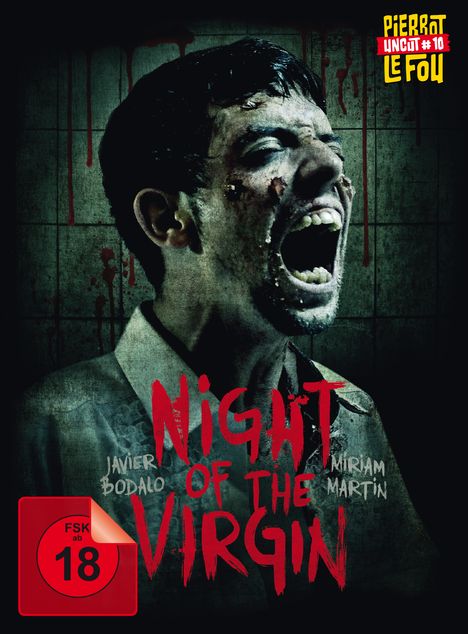 The Night of the Virgin (Blu-ray &amp; DVD im Mediabook), 1 Blu-ray Disc und 2 DVDs