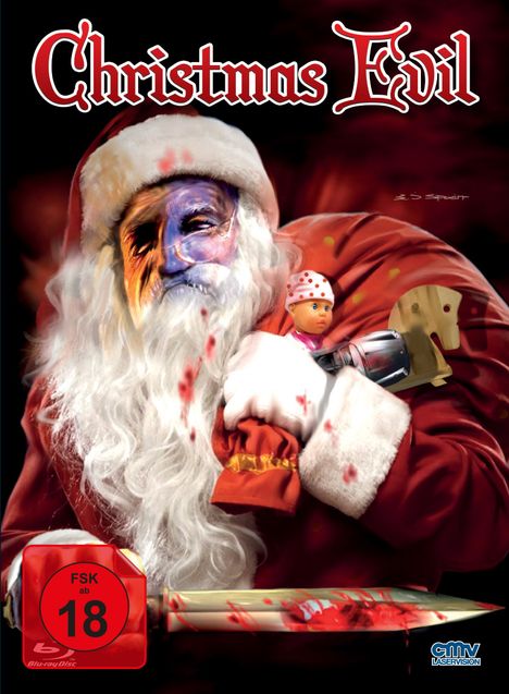 Christmas Evil (Blu-ray &amp; DVD im Mediabook), 1 Blu-ray Disc und 1 DVD
