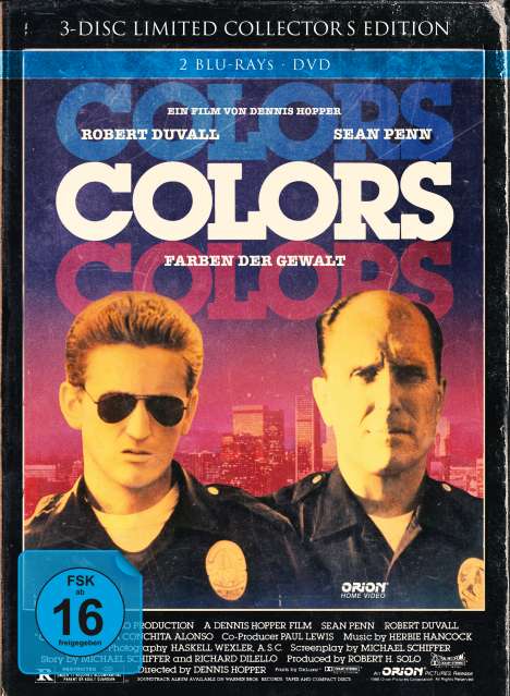 Colors - Farben der Gewalt (Blu-ray &amp; DVD im Mediabook), 2 Blu-ray Discs und 1 DVD