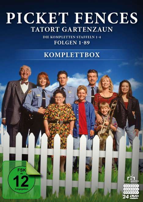 Picket Fences - Tatort Gartenzaun (Komplettbox), 24 DVDs