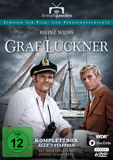 Graf Luckner (Komplettbox), 9 DVDs