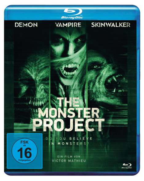 The Monster Project (Blu-ray), Blu-ray Disc