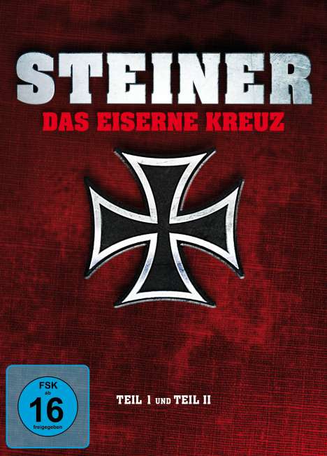 Steiner - Das Eiserne Kreuz I &amp; II (Blu-ray &amp; DVD im Mediabook), 2 Blu-ray Discs und 2 DVDs