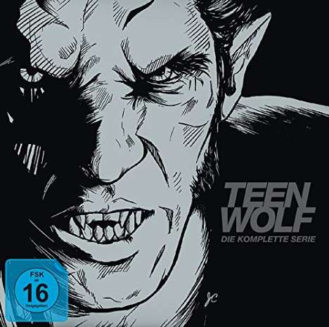 Teen Wolf Staffel 1-6 (Komplettbox als Book-Edition) (Blu-ray), 25 Blu-ray Discs