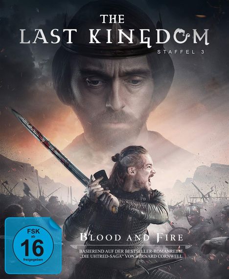 The Last Kingdom Staffel 3 (Blu-ray), 4 Blu-ray Discs