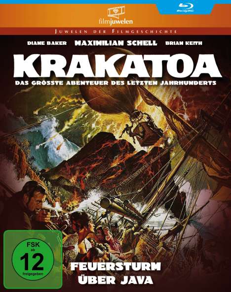 Krakatoa - Das größte Abenteuer des letzten Jahrhunderts (Feuersturm über Java) (Blu-ray), Blu-ray Disc