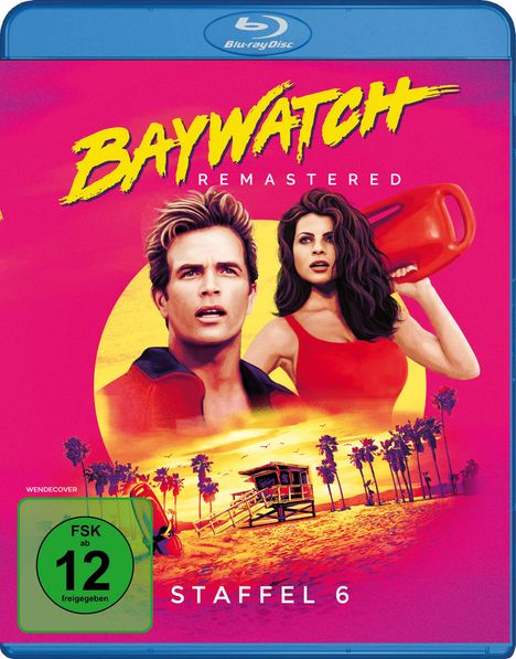 Baywatch Staffel 6 (Blu-ray), 4 Blu-ray Discs