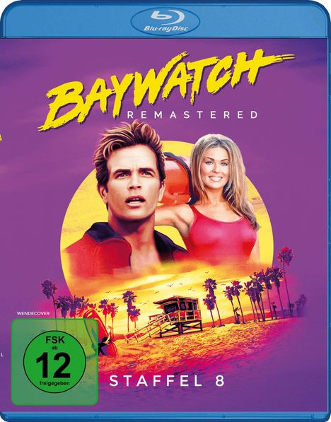 Baywatch Staffel 8 (Blu-ray), 4 Blu-ray Discs