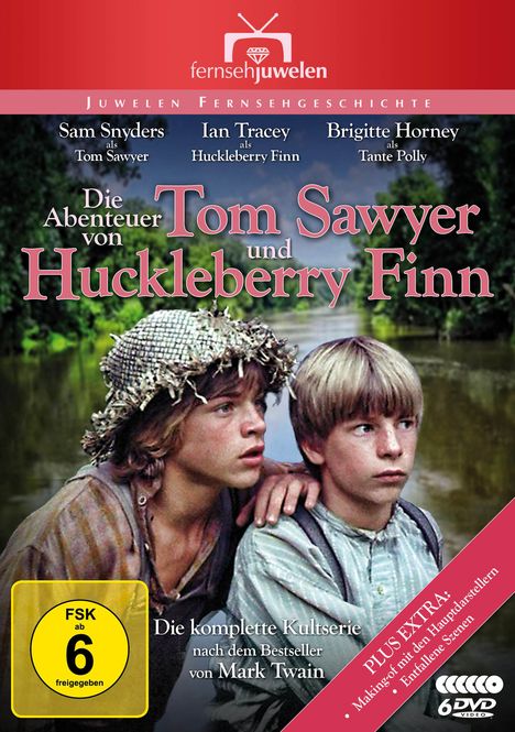 Die Abenteuer von Tom Sawyer und Huckleberry Finn (Komplette Serie), 6 DVDs