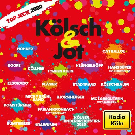 Kölsch &amp; Jot-Top Jeck 2020, CD