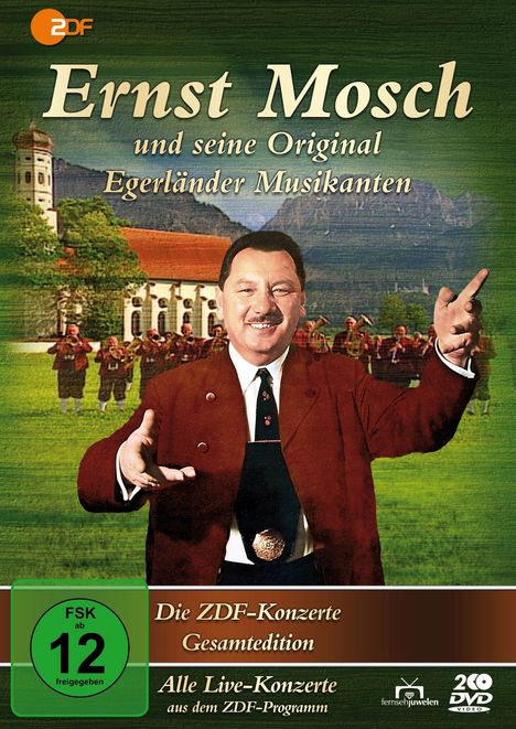 Ernst Mosch - Die ZDF-Konzerte (Gesamtedition), 2 DVDs
