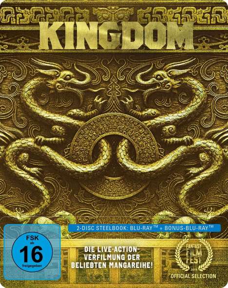 Kingdom (Blu-ray &amp; DVD im Steelbook), 1 Blu-ray Disc und 1 DVD