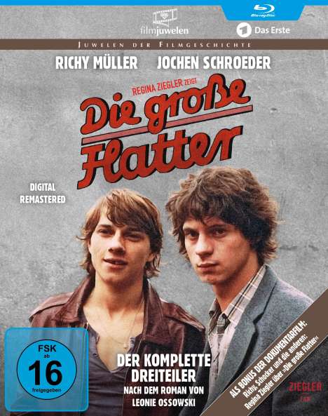 Die grosse Flatter (Blu-ray), Blu-ray Disc
