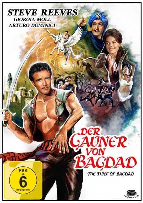 Der Gauner von Bagdad, DVD