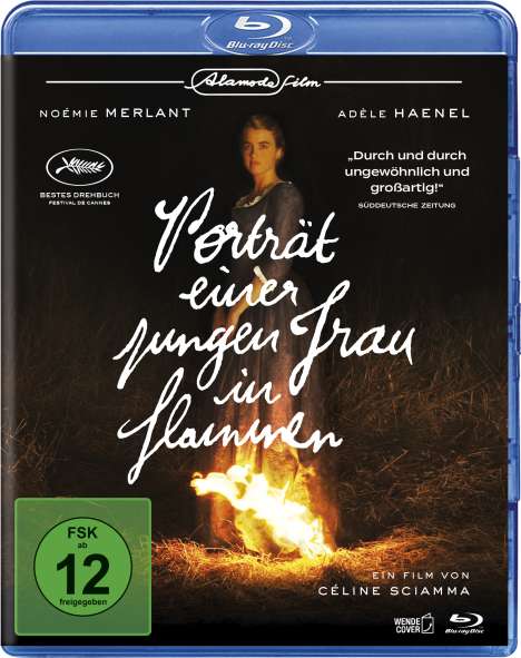 Porträt einer jungen Frau in Flammen (Blu-ray), Blu-ray Disc
