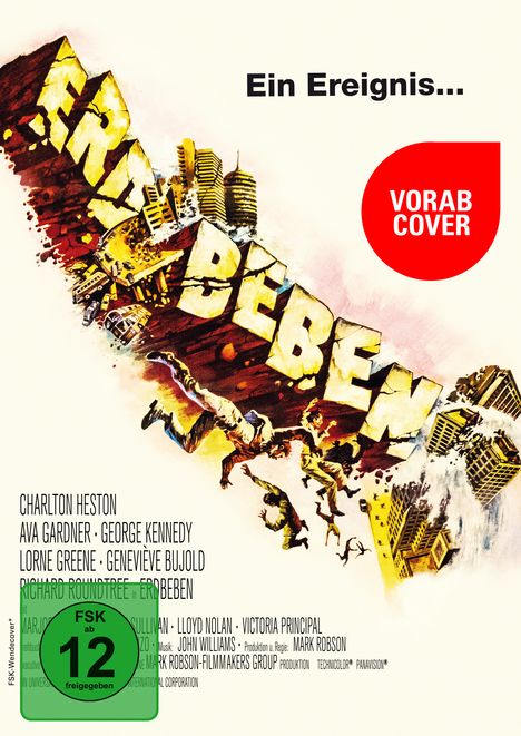 Erdbeben (1974), DVD