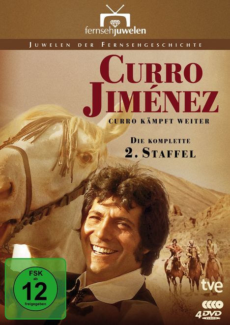 Curro Jiménez Staffel 2: Curro kämpft weiter, 4 DVDs