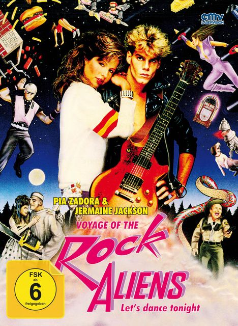 Voyage of the Rock Aliens (Blu-ray &amp; DVD im Mediabook), 1 Blu-ray Disc und 2 DVDs