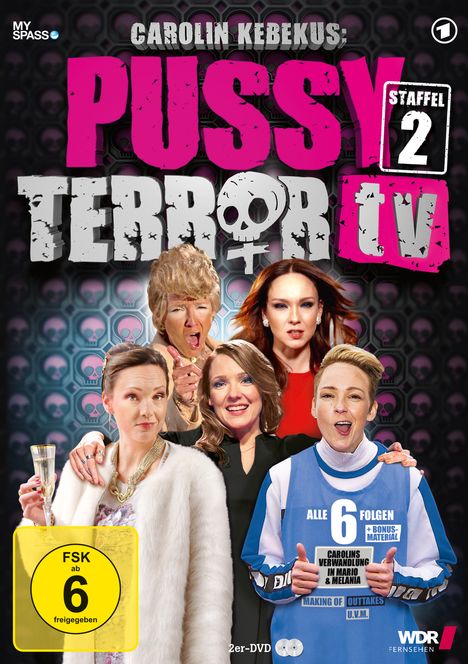Carolin Kebekus: Pussy Terror TV Staffel 2, 2 DVDs