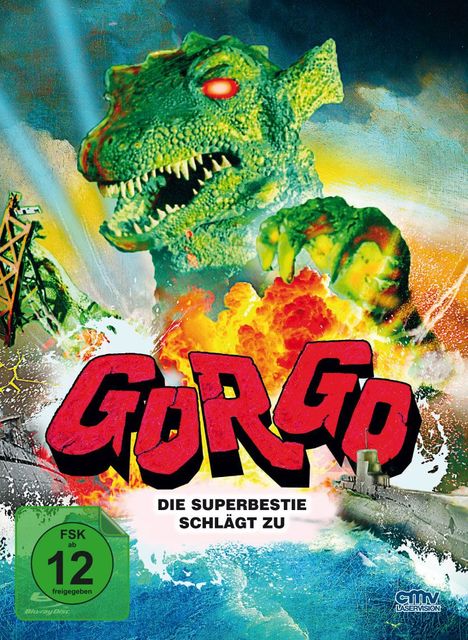 Gorgo (Blu-ray &amp; DVD im Mediabook), 1 Blu-ray Disc und 1 DVD