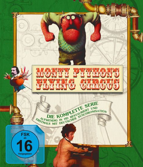 Monty Python's Flying Circus (Komplette Serie) (Blu-ray), 7 Blu-ray Discs
