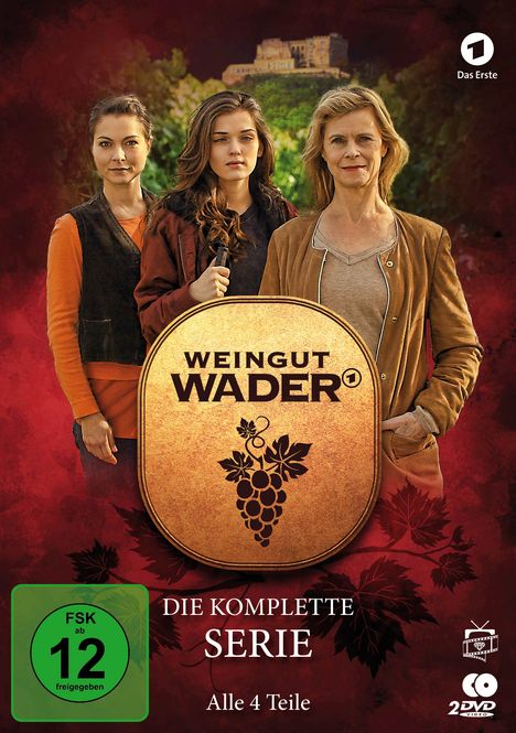 Weingut Wader (Komplette Serie), 2 DVDs